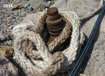 ... 2014 nun Zierstck am Eingang der `Casa Privada...