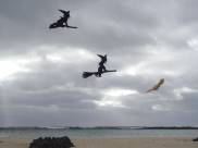 Werner Baches Hexen im Anflug ...