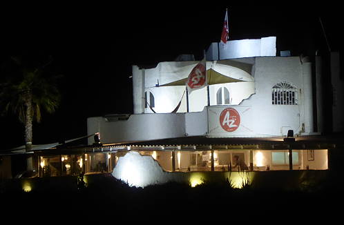 Auch das Azzurro lockt wie immer ...