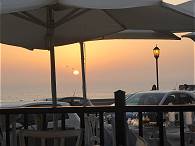 Auch bei diesem Meerblick wird es bald dunkel ...