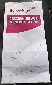 "Aufbrechen" im Flieger ..?