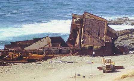 ... und dann kamen die schweren Maschinen ...