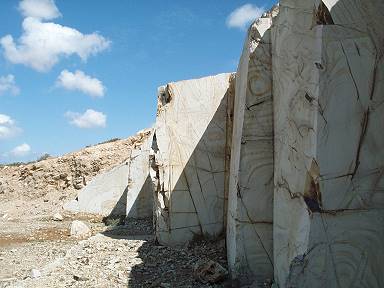 Wieder am Marmorsteinbruch ...