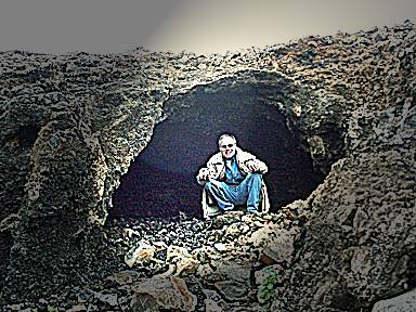 ... und geheimnisvolle Ureinwohner in der Hhlenlandschaft ...