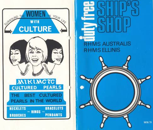 Was hatte der Duty Free Shop zu bieten ..?