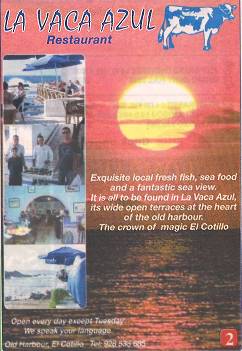 Heftige Werbung in der Touristenzeitung ... Heftige Werbung in der Touristenzeitung ...