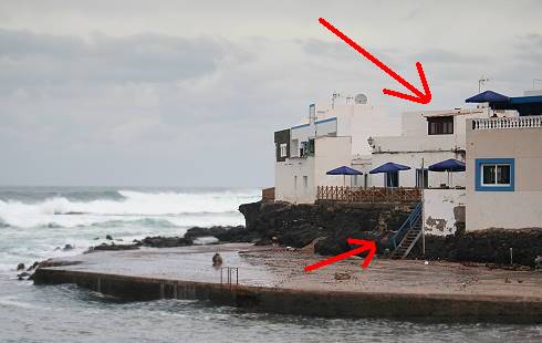 Merkwürdiger Fund an der Calle Requena Nr. 16 ... Merkwürdiger Fund an der Calle Requena Nr. 16 ...