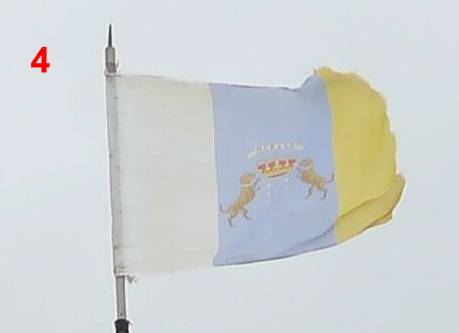 Flagge der Nachfolgeorganisation Canarias