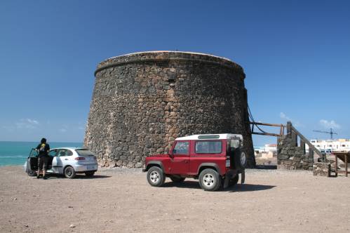 Waiting for Christian: At the old pirates’ tower from El Cotillo ...