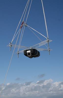 ... und sie soll unsere Bilder machen: Die FlyCamOne ...