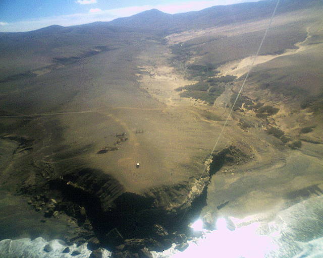 Die Flughhe nimmt zu ...