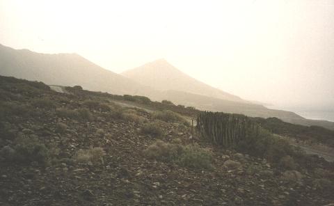 Auf dem Weg vom Pass ...