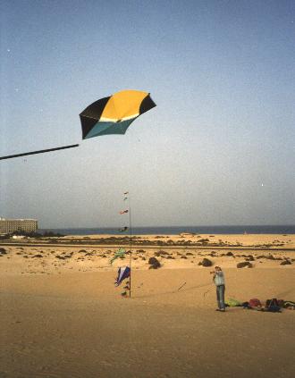 Sechseck im Landeanflug ...