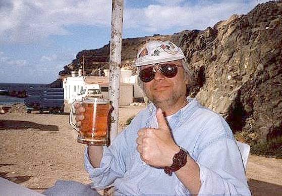 Hurra, wir leben noch - an der Bar von Los Molinos!