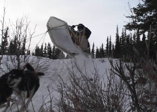 Sepp Hermann beim Training im Mount McKinley Park ...