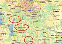 Kleine Rundtour in Oberbayern ... 