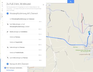 ... die bessere Variante: Mit dem Bus ...