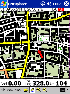 Navigation mit OZI-CE