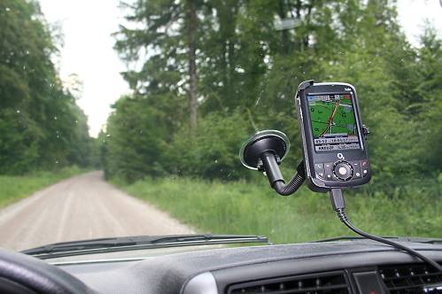 Auch Offroad hervorragende Navigationsunterstützung ... Auch Offroad hervorragende Navigationsunterstützung ...
