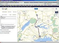Planung mit Google Maps