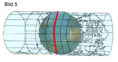 Transversale Mercator-Projektion