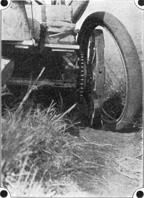 Die Eisenfelge lste sich vom Radkranz ...