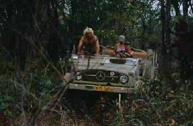 Auf dem Weg nach Kituta Bay ...