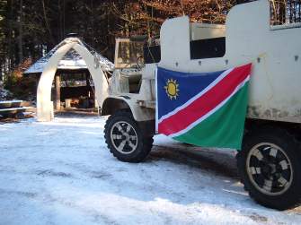 Endlich: Namibias Ankunft in der Schweiz ...