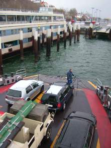 ... mit der Fhre ber den Bodensee ...