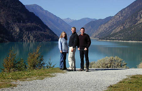 Urlauber am Seton Lake ... :-))
