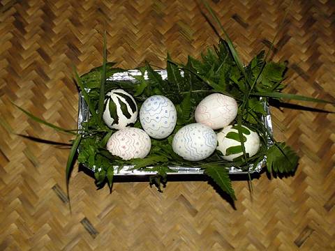 Gru vom europischen Osterfest ...