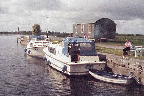 Irland 1976: Auf dem River Shannon ...