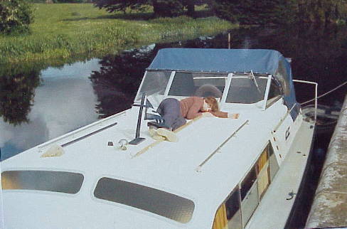 Warten auf die Mechaniker ...