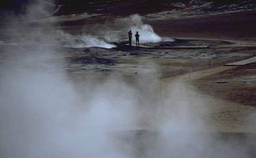 Am Hochtemperaturgebiet Namafjall ...