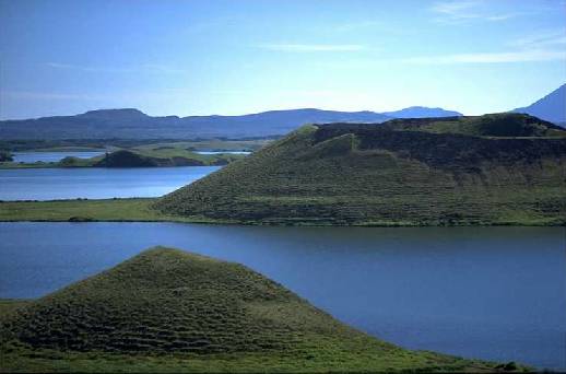 Pseudokrater am Myvatn ...