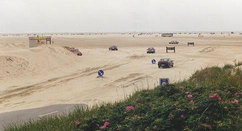 Strandeinfahrt - wie man sichs wnscht ...