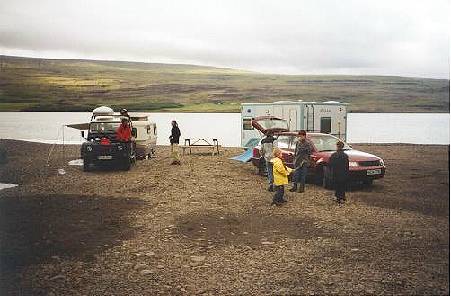 Camping in Atlavik ...