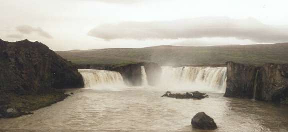Am Goafoss ...