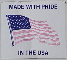 ... Ein stolzes Produkt der USA ...