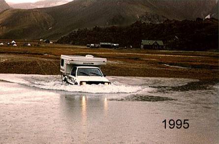Island 95: Mit Mazda und Scamper bei Landmannalaugar ...