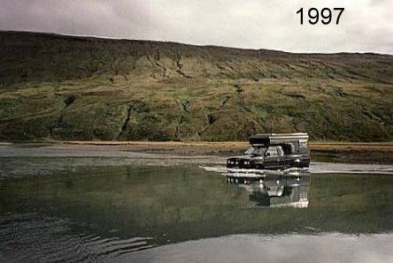 Island 97: Mit dem Explorer nrdlich vom Vatnajkull ...