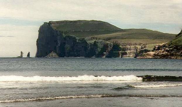 Ausblick auf Risin und Kellingin ...