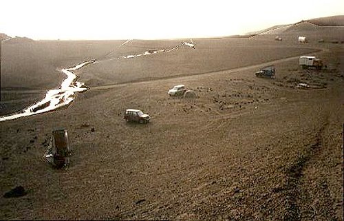 ... und lst sich auf an der Askja ...