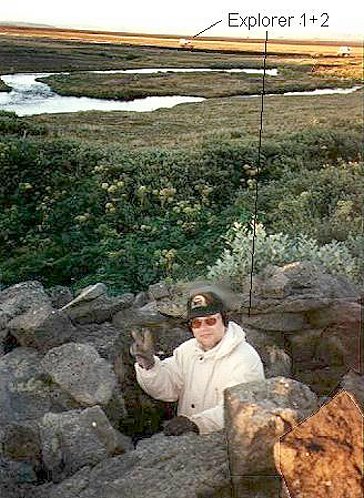 Auch den Ausgestoßenen Eyvindar sieht man heute abend wieder ... Auch den Ausgestoßenen Eyvindar sieht man heute abend wieder ...