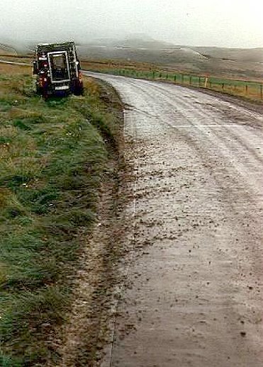 ... mit Hoffnung auf Bergung?