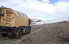 Heute ist hier das Ende der Hrafntinnuskerpiste Heute ist hier das Ende der Hrafntinnuskerpiste