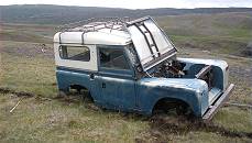 Den Motor konnte man noch gebrauchen ...