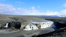 Gjallandi Wasserfall