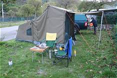 Campingatmosphre ...