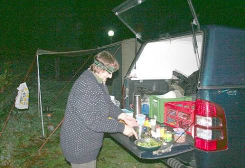 Kochen bei Nacht und Nebel ..?